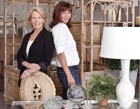 ann-meg.jpg Huff Harrington owners posing in store