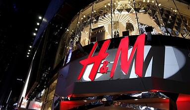 H&M storefront in Times Square