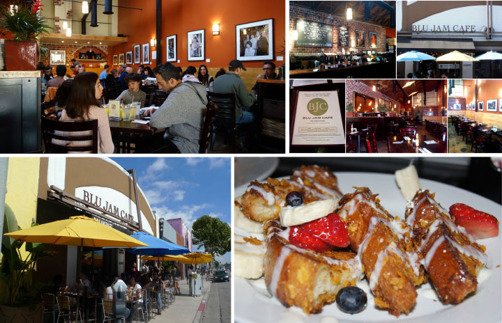 Blu Jam Cafe restaurant image collage