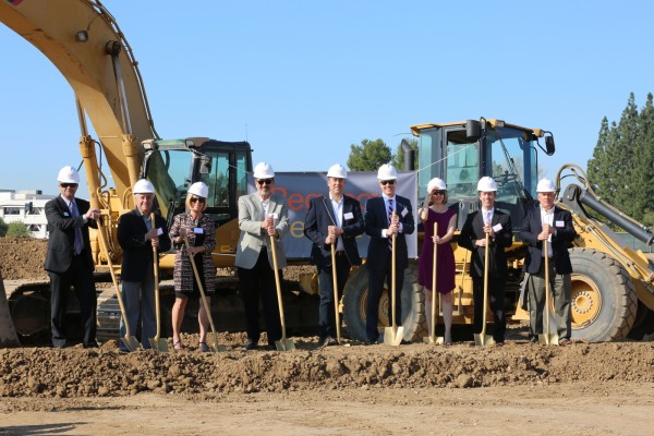 Groundbreaking ceremony for Village at La Floresta