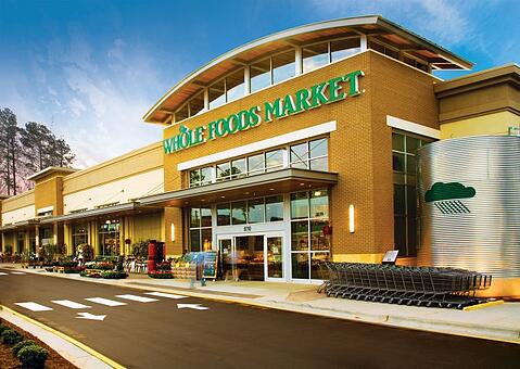 Regency Center Market Colonnade Whole Foods Market store front