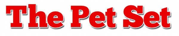 The Pet Set logo in red font