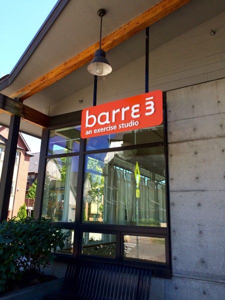 barre 3 studio entrance