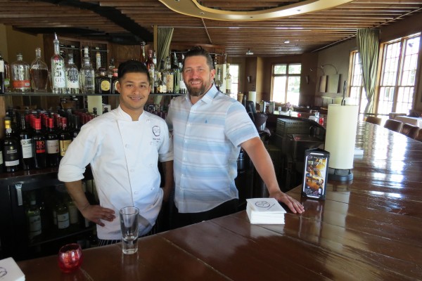 Executive Chef Emran Chowdhury and Manager R.J. Minard welcome guests to Sip at the wine bar & restaurant at Grand Ridge Plaza.