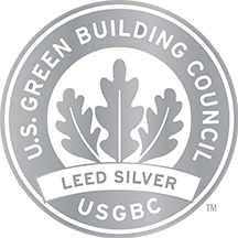 US Green building council leed silver logo