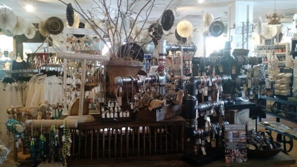 inside of rose and remington with a large variety of jewelry on display