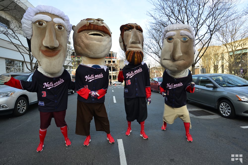 Nats Running Mascots