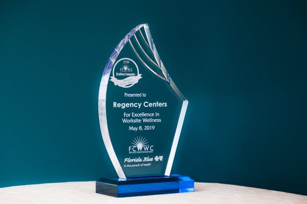 Excellence in Worksite Wellness Award for Regency Centers