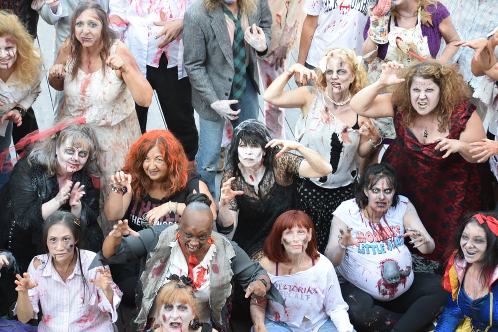 Zombie Costumes Close Up