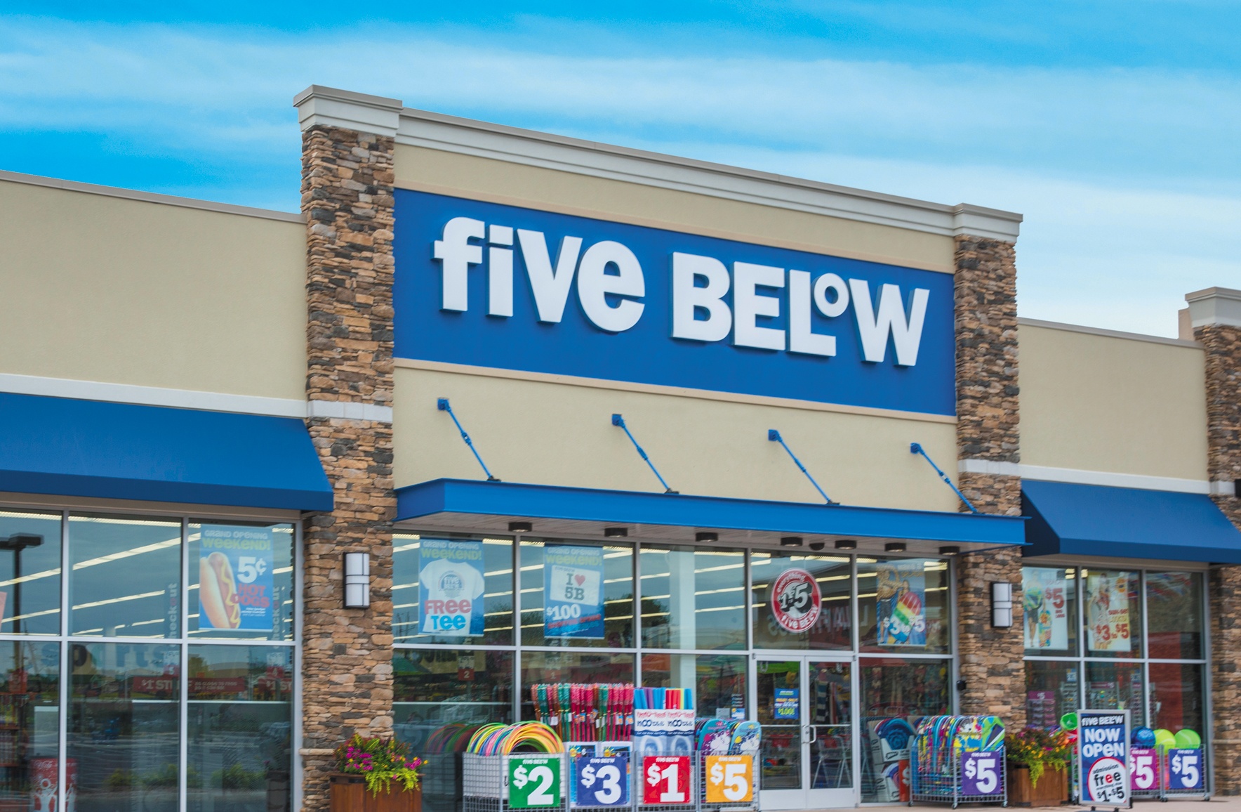 Five Below storefront