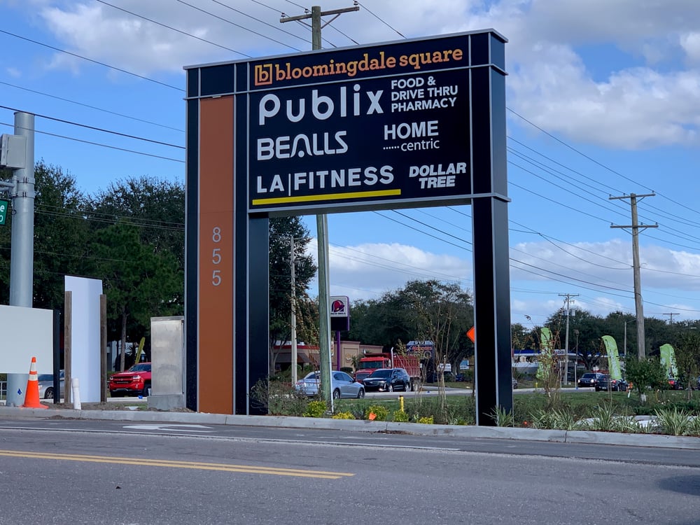 Bloomingdale Square Sign