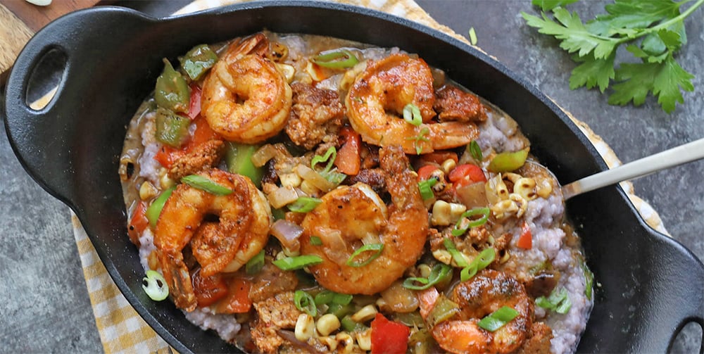 Lazy Dog Skillet Shrimp