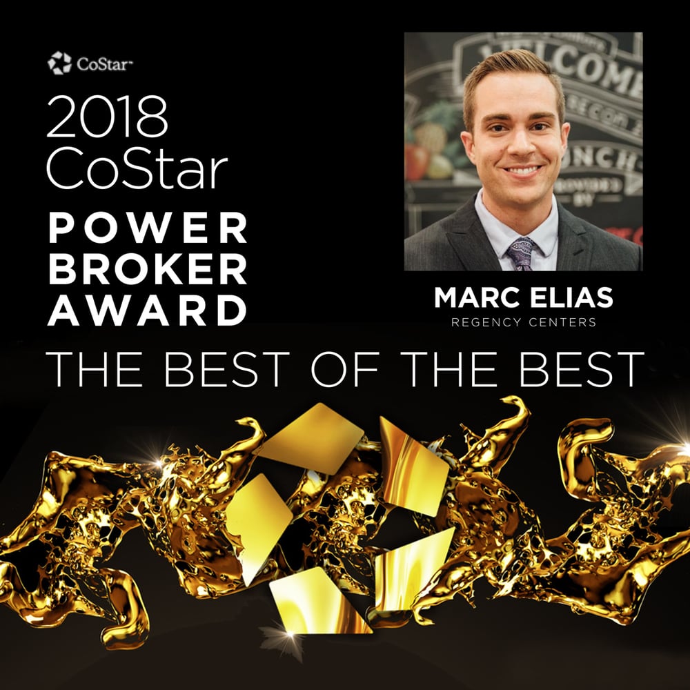 Marc Elias Broker Award for 2018 CoStar