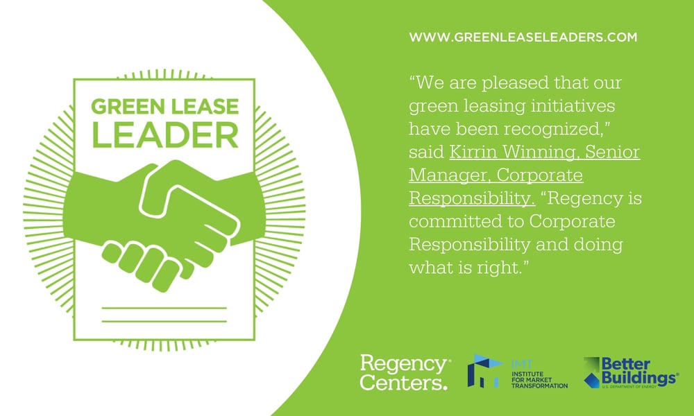 Green Lease Leaders Quote