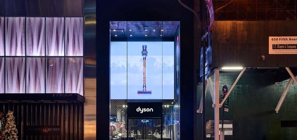 Dyson flagship store. 