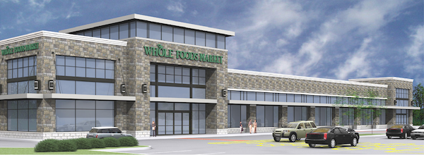 Digital rendering of a Whole Foods Market. 