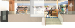 Rendering of Chobani section in a Target