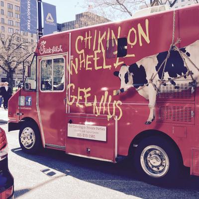 Chick-Fil-A food truck 