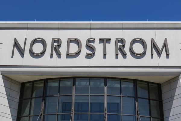 Nordstrom test store storefront 