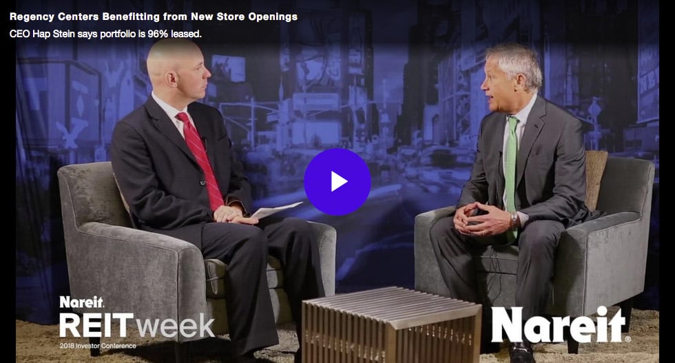 Regency CEO Interviewed at Nareit's REITweek in NYC